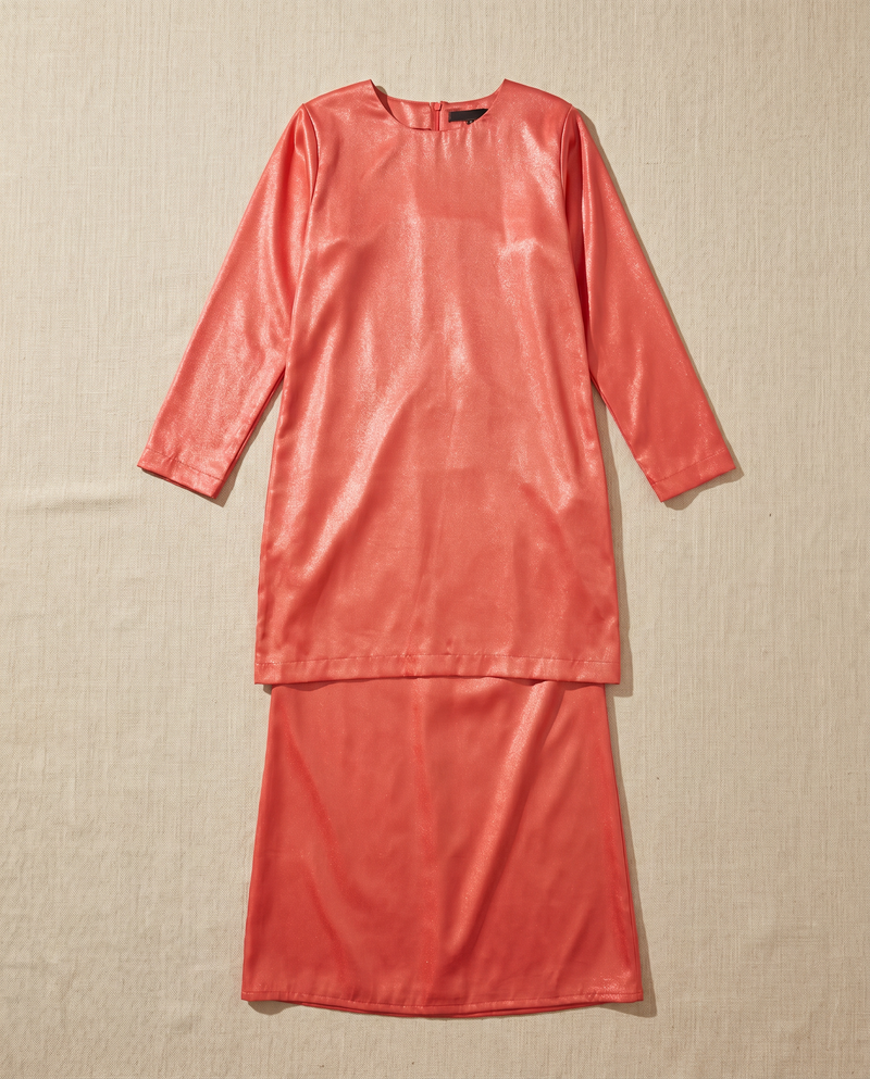 Baju Kurung Anggun Seri Metallic Shining
