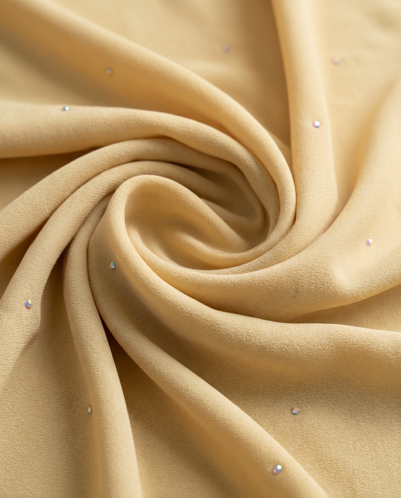 Selendang Chiffon Plain Batu
