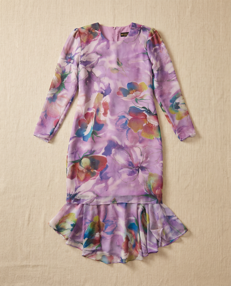 Silky Chiffon Puff