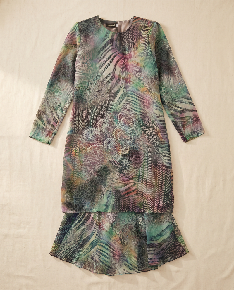 Silky Chiffon Puff