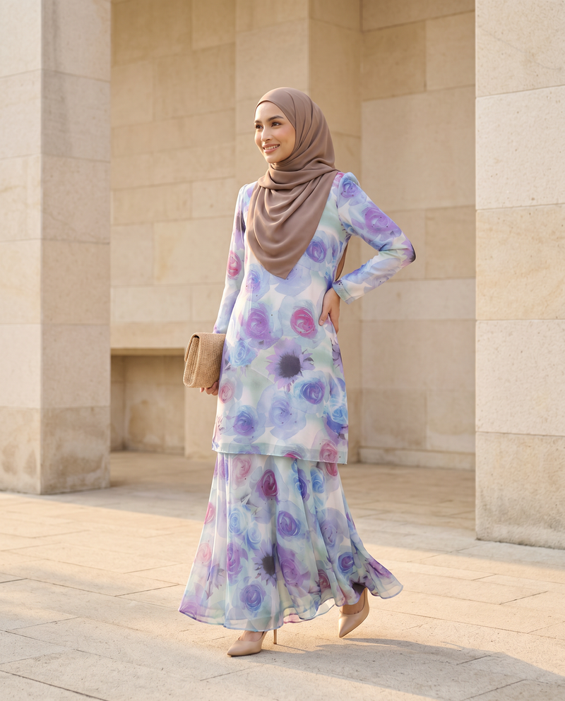 Silky Chiffon Puff