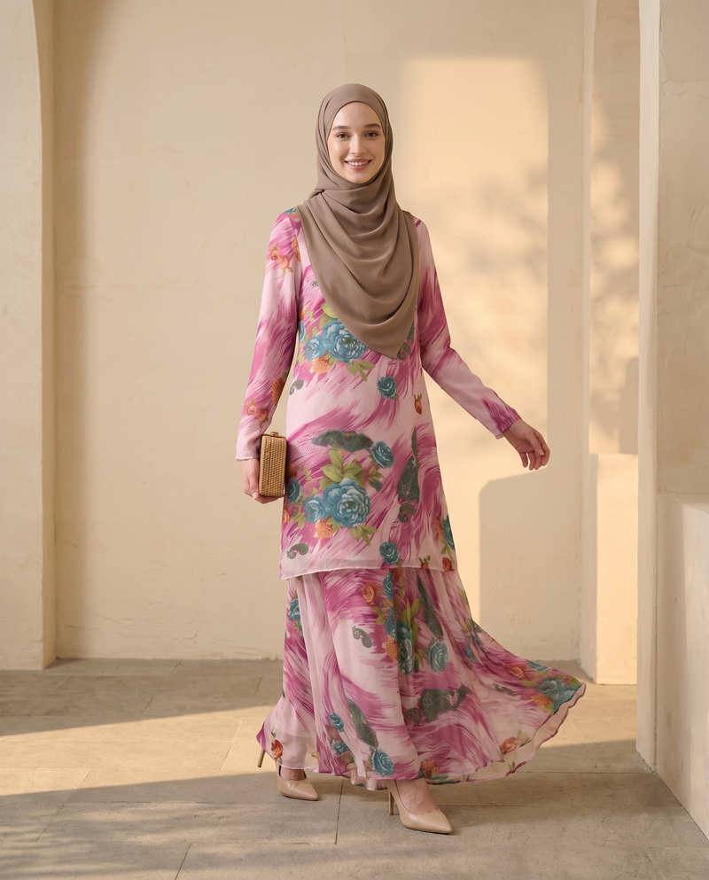 Silky Chiffon Puff