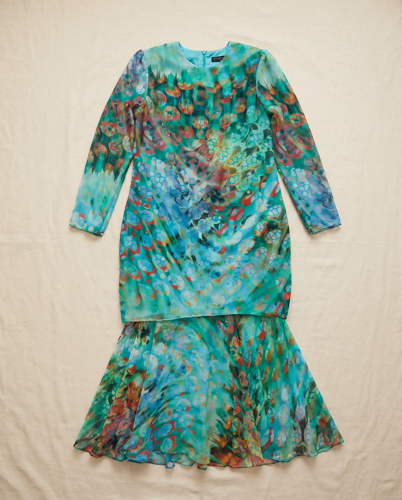 Silky Chiffon Puff