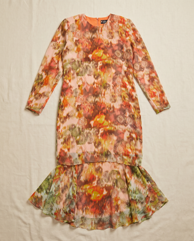 Silky Chiffon Puff