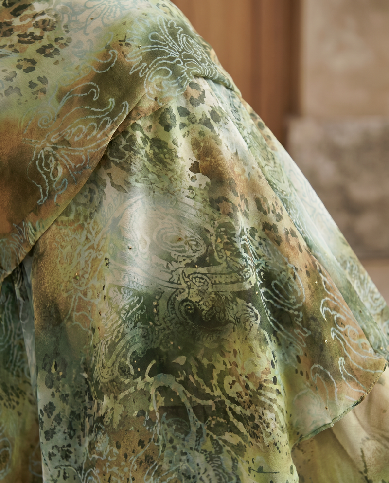 Silky Chiffon Puff
