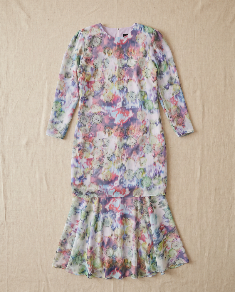 Silky Chiffon Puff