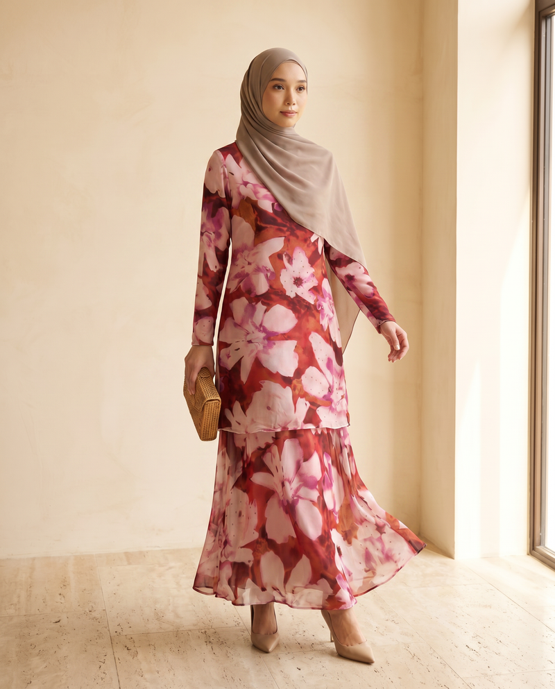 Silky Chiffon Puff