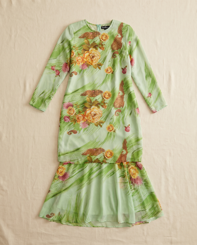 Silky Chiffon Puff