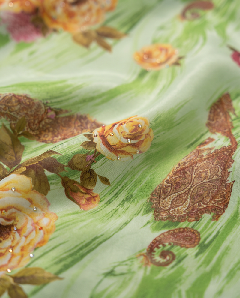 Silky Chiffon Puff