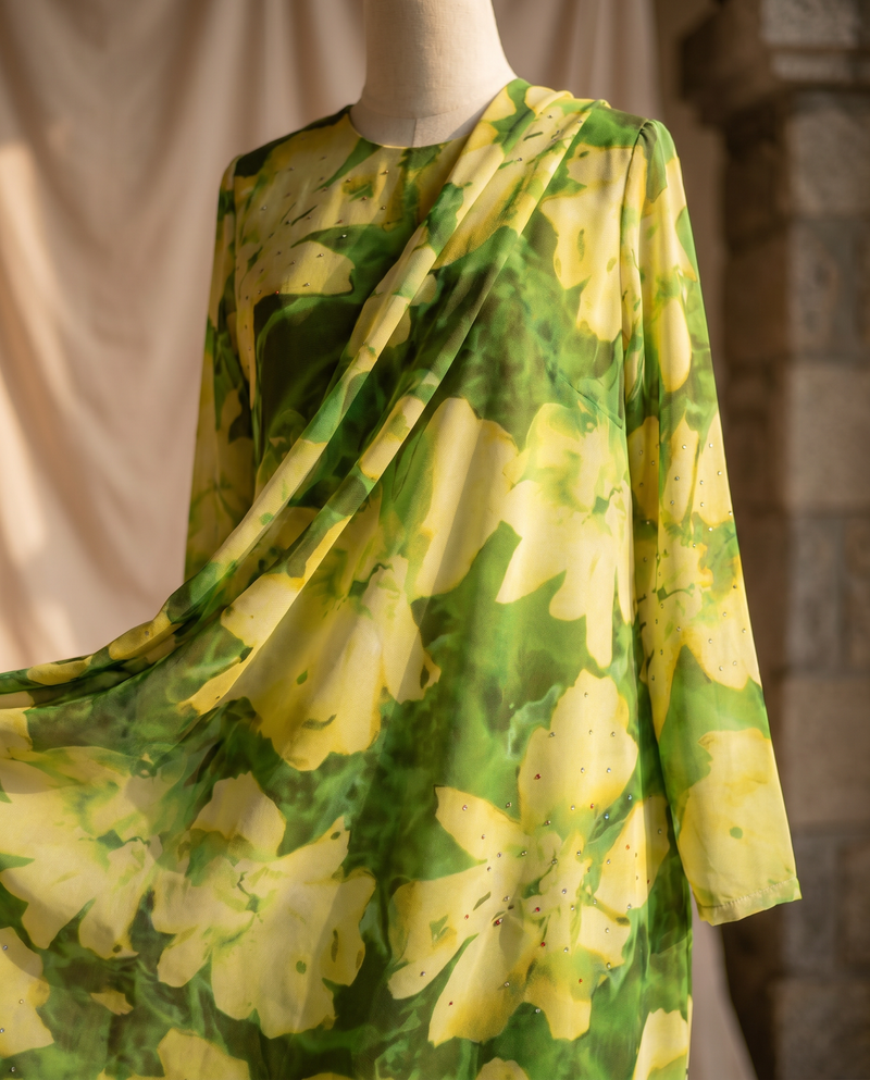 Silky Chiffon Puff