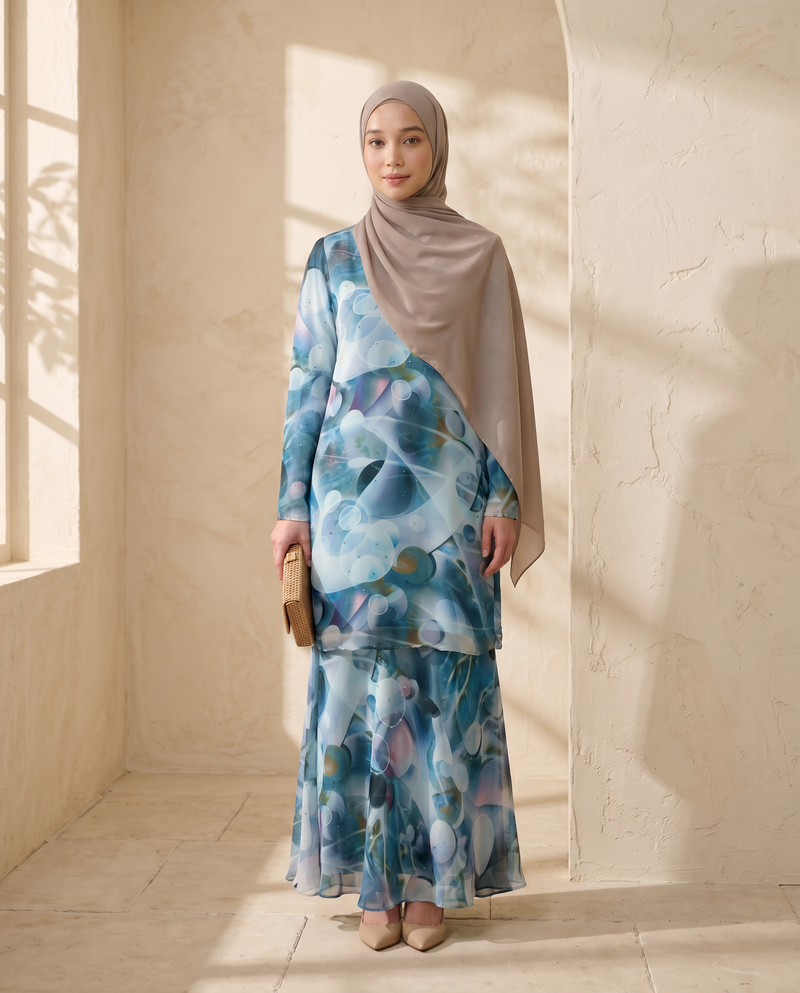 Silky Chiffon Puff