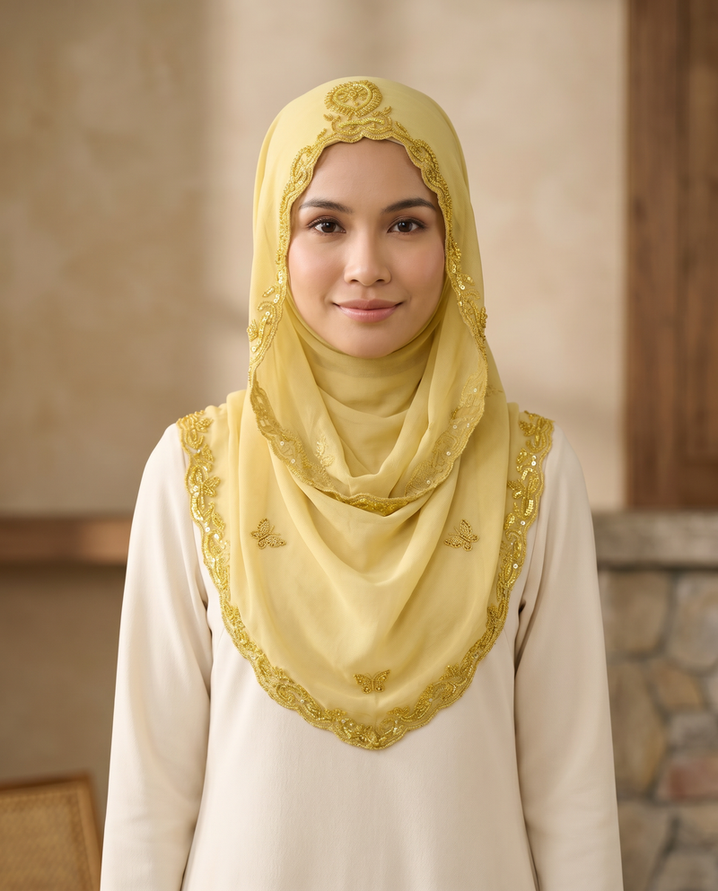 Tudung Siti Chiffon Exclusive