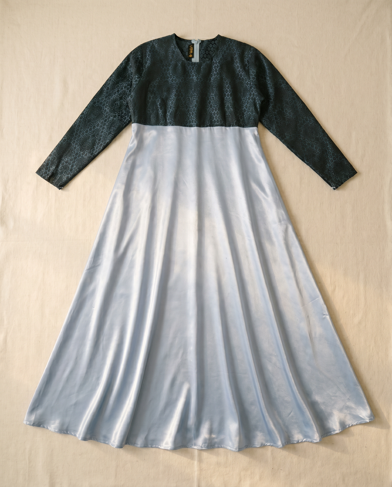 Jubah Songket Soft Satin
